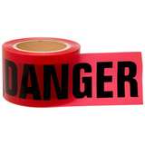 "Danger" Barricade Tape 3" W x 200' L redirect to product page